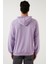 Slim Fit Baskılı Kapüşonlu Kanguru Cepli Pamuklu Sweat Erkek Sweat 5414017 5