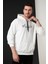 Slim Fit Baskılı Kapüşonlu Kanguru Cepli Pamuklu Sweat Erkek Sweat 5414019 2