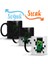 Creeper Minecraft Sihirli Kupa Bardak Porselen 1