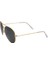 E101 Metal Damla Model Gold Yeşil Unisex Güneş Gözlüğü C3 CAT.3 2