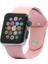 Apple Watch Uyumlu 7 45MM 6-5-4 44MM Silikon Kordon Kayış 3-2-1 42MM 1