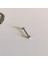 Cerrahi Çelik Zirkon Taşlı Dudak Piercing 10 mm - 1 Adet 2
