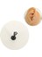 Cerrahi Çelik Yıldız Zirkon Taşlı Siyah Piercing- Bar Uzunlugu 6mm - 1 Adet 1
