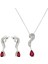 0.15 Ct Pırlantalı Yakut Set 1