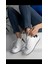 Kadın Bağcıklı Termo Taban Sneaker Deri Spor Ayakkabı 1
