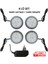 Mutfak ve Mobilya Spotu 4 Adet LED Spot ( Slim Smr-Spt.slım.01 ) + 4 Çıkışlı Adaptör 6
