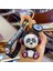 Kulaklıklı Panda Anahtarlık ve Çanta Aksesuarı 1