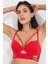 Kırmızı Askılı Half Band Bikini Üstü 3
