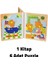 Modapratik Ahşap Kitap Puzzle 6 Puzzle - 17X14CM - 11 Parça 1
