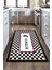 Kitchen Yazılı Mutfak Halısı (Makinada Yıkanabilir Kaymaz Dot Taban) - ES1122 1