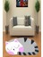 Bıg Cat Dekoratif Halı (Makinada Yıkanabilir Kaymaz Dot Taban) - ES312 1