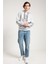 Dragon Baskılı Gri Oversize Erkek Sweatshirt 3
