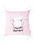 Pembe Zeminde Sevimli Kuzucuk Tasarımlı Bebek Odası Pofidik Sandalye Minderi - 40 x 40 cm 3