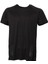 911518-2001 Regular Fit Düz Siyah Erkek T-Shirt 1