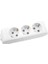 ML-90113300 Multi-Let 3lü Priz Çocuk Korumalı Topraklı Klemensli Grup Priz 1