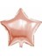 Rose Gold Yıldız Folyo Balon 1 Adet 1