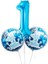 1 Yaş Mavi Folyo Balon Set 1