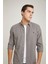 Slim Fit Vizon Armürlü Gömlek 1