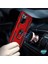 Xiaomi Poco X3 Gt Kılıf Military Ring Holder Kırmızı 3