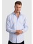 Modern Slim Fit Dar Kesim Armürlü Erkek Gömlek 1