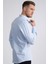 Modern Slim Fit Dar Kesim Armürlü Erkek Gömlek 4