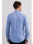 Modern Slim Fit Kendinden Desenli Düz Beyaz Gömlek 4