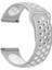 General Mobile Gm Watch Kordon Delikli Çift Renk Silikon Gri Koyu 1
