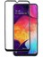 Samsung A10 Siyah Kırılmaz Cam Ekran Koruyucu 5d 2
