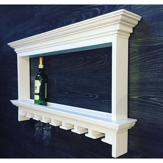 Galeriist Ahşap Şaraplık Mini Bar Şişelik Duvar Rafı Kadeh Fiyatı Galeriist Ahşap Şaraplık Mini Bar Şişelik Duvar Rafı Kadeh Fiyatı