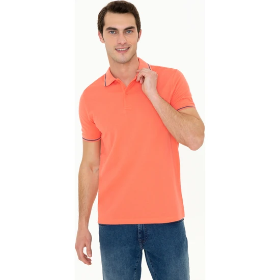 Pierre Cardin Somon Slim Fit Basic Polo Yaka T-Shirt 50252448-VR047