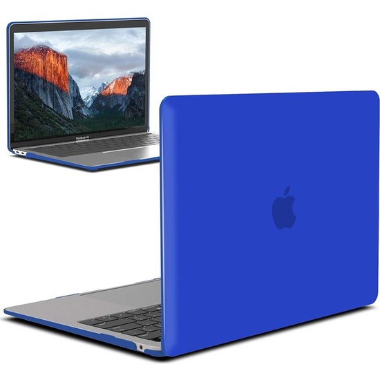 Codegen Apple 13" 13,3" Macbook Air A1466 A1369 Lacivert Kılıf Koruyucu Kapak CMA-133DB
