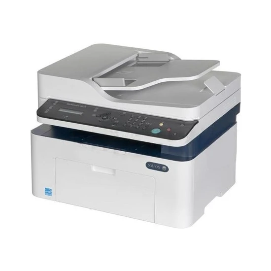 Xerox Workcentre 3025V_NI Wi-Fi + Tarayıcı + Fotokopi + Faks Mono Çok Fonksiyonlu Lazer Yazıcı Tam Dolu Pluscopy Tonerli
