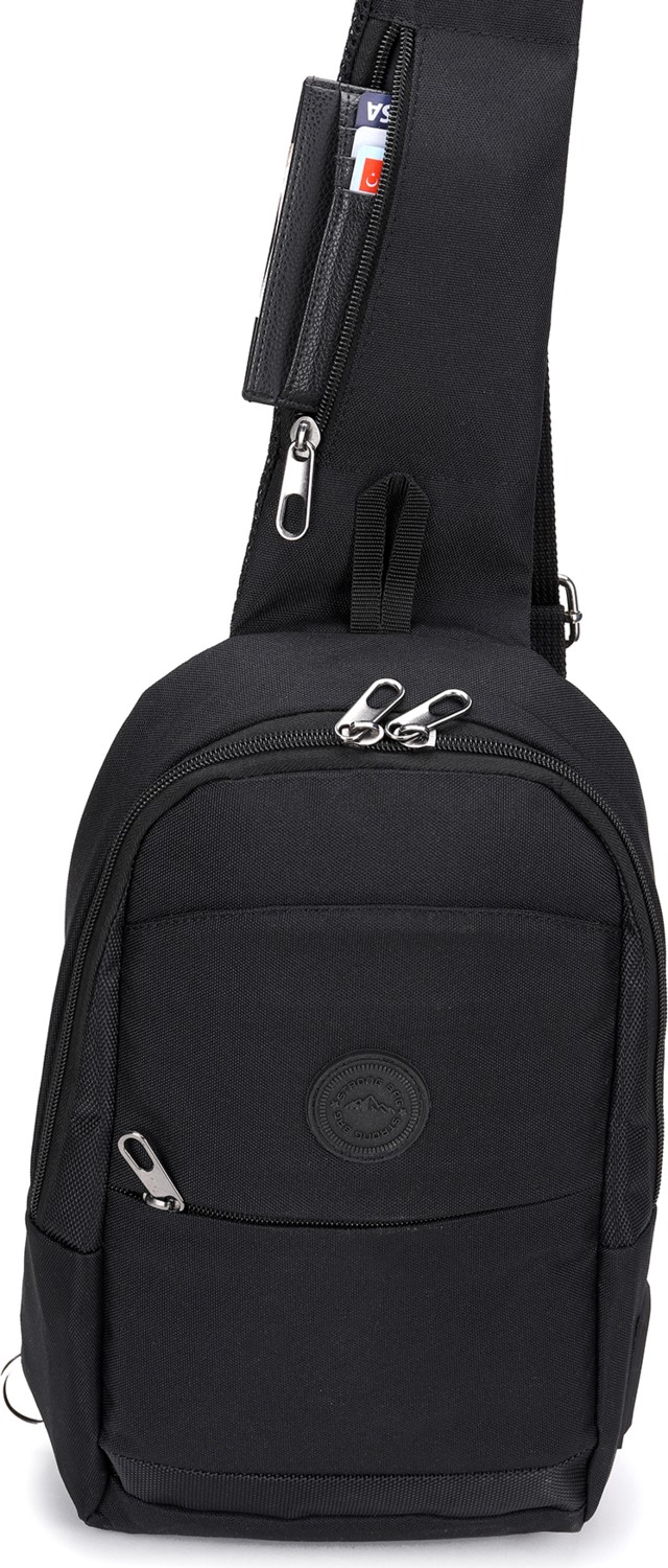 Strong Bag Strong Kulaklık Çıkışlı Tek Kol Göğüs ve Sırt Çantası ,çapraz Çanta Body Bag TK01 görsel 2
