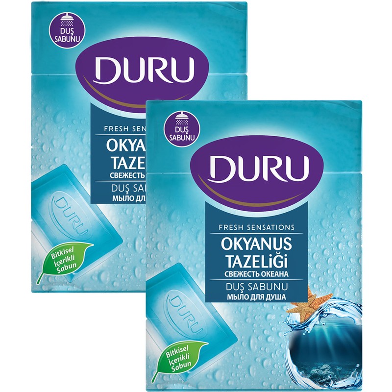 Duru Fresh Sensations Okyanus Tazeliği Duş Sabunu 2x600gr