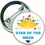 Hediye Panayırı 20 Adet  - Hediye Panayırı Star Of The Week Öğrenci Rozeti