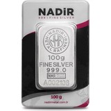 Nadir Gold 50 gr Külçe Gümüş