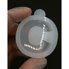 Aj Resincraft Epoksi Silikon Harf Kalıbı, Noktalı Harf, Türkçe Karakter Silikon Kalıp C