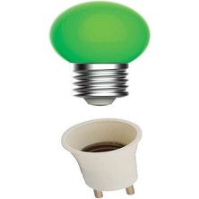 Makel Yeşil 1 Watt LED Gece Lambası Ampulü+ Duylu Fiş