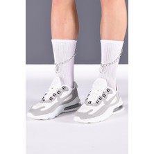 Ripeness Socks Silver Şanghay Gümüş Takı Setli Tenis Çorabı