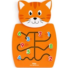 Viga Toys Kedi Figürlü Duvar Oyunu