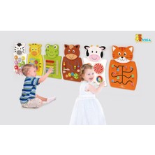 Viga Toys Kedi Figürlü Duvar Oyunu