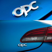 Gardenauto Opel Opc Panjur ve Bagaj Logosu Paslanmaz Metal + Anahtarlık Seti