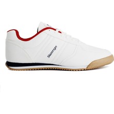 Slazenger OFFICER I Erkek Sneaker Koşu & Yürüyüş Ayakkabısı Beyaz / Lacivert