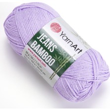 Yarnart Yarn Art Jeans Bamboo El Örgü IPI,LILA-115
