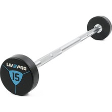 Livepro LP8010 15 Kg Poliüretan Barbell