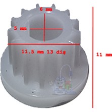 Populer Group GR2200 Mutfak Robotu Motor Dişlisi (Küçük Kasnak)