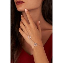 Lia Berto Rose Zambak Çiçeği 925 Ayar Gümüş Şahmeran