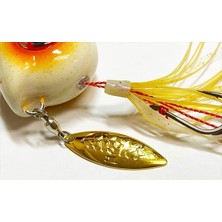 Kanji Risky Tairis 120 gr Tai Rubber Slider Jig #01 Orange Gold