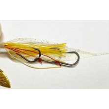 Kanji Risky Tairis 120 gr Tai Rubber Slider Jig #01 Orange Gold