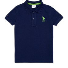 U.S. Polo Assn. Erkek Çocuk Lacivert Basic T-Shirt 50249283-VR033